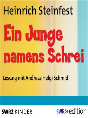 cover image of Ein Junge namens Schrei